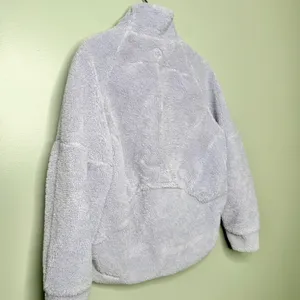 Lululemon Scuba Oversized Fleece Funnel Neck Half Zip Lilac Purple Size XS/S thumbnail 7