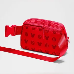 Lululemon Disney NWT Everywhere Belt Bag 1L Mickey Logo Print Graphic Pink thumbnail 4