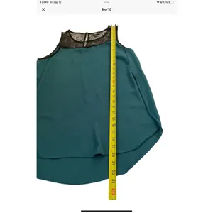 #9 Mossimo Green Sleeveless Blouse Women's Top Size Large thumbnail 8