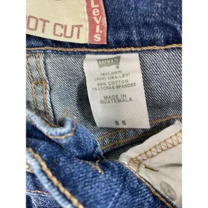 Levis 515 Jeans Womens 30x29 Blue Nouveau Boot Cut Stretch Tag 8 S thumbnail 9
