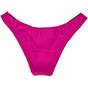 J. Crew Curved-waist cheeky‎ bikini bottom Radiant Fuchsia S NWT thumbnail 2