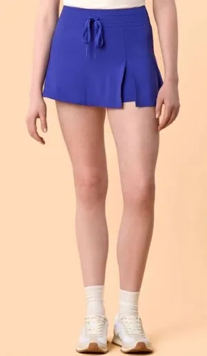NWT! Blogilates Target X Popflex Viral Women’s Trailblaze Slit Skort Blue XS thumbnail 1