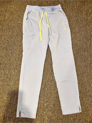 Figs Technical Collection Cargo Pants in blue and gray thumbnail 2
