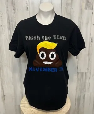 Funny Tshirt Black Size L thumbnail 1