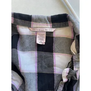 Women's Victoria's Secret Plaid Pajamas M Top S Pants thumbnail 3