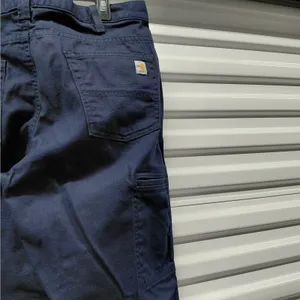Carhartt Womens FR Rugged Flex Work Pants Size 12 Navy Flame Resistant Utility thumbnail 6
