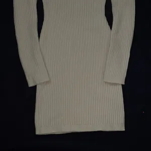 Hollister cream ribbed knit long sleeve dress, heavy, nice fabric thumbnail 3