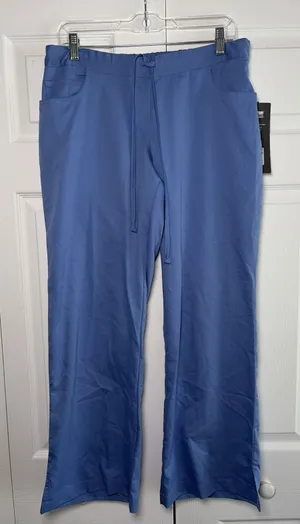 Grey's Anatomy 4232P Drawstring Scrub Pants Womens Size MP‎ Ciel Blue Barco New thumbnail 1