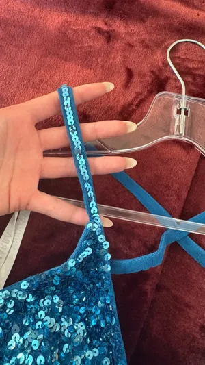 Amarra homecoming dress Blue Size 00 thumbnail 6
