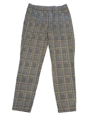 PacSun LA Retro Houndstooth Window Pane Elastic Waist Pull On Pants L thumbnail 2