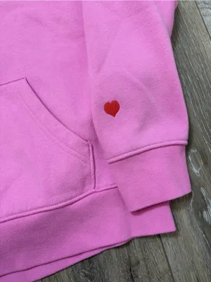 Universal Threads Today Is A Good Day Pink Pullover Hoodie thumbnail 4