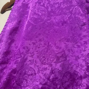 Vintage Victoria’s Secret Gold Label Purple Jacquard Satin Vest M thumbnail 5