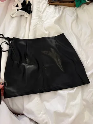 DNA Vegan Leather Skirt thumbnail 3