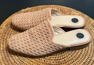 Journee Signature‎ Collection Perri Weaved Leather Mules thumbnail 1