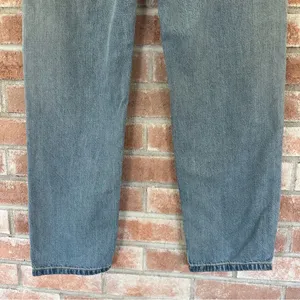 Everlane Summer Slouch Jeans Button Fly Relaxed Straight Women’s 25 Light Wash thumbnail 8
