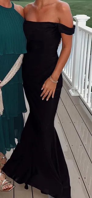 Bridesmaids dress black thumbnail 1