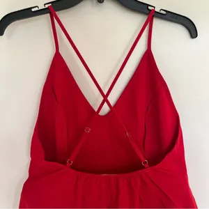 NWT‎ Elia - Cher Knee Length Dress Cross Back Red Size 8-10 Zip Up Back thumbnail 12