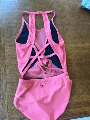 Oh la la brand coral dance leotard adult XS thumbnail 2