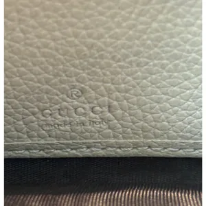 Gucci GG Two Tone Hardware Cream Leather Zip Around Wallet thumbnail 9