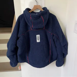 NWT Free People FP Movement Free Flow Fleece Pullover in Midnight Navy Blue thumbnail 5