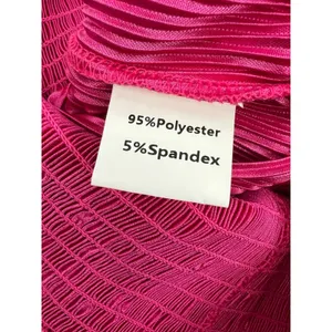 Queen‎ of Sparkles swing shorts pink iridescent metallic pleat sz S thumbnail 6