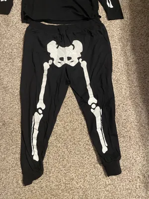 Serra Aldi Skeleton Halloween Pajamas thumbnail 4