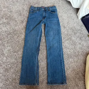 Wrangler blue bootcut jeans thumbnail 4