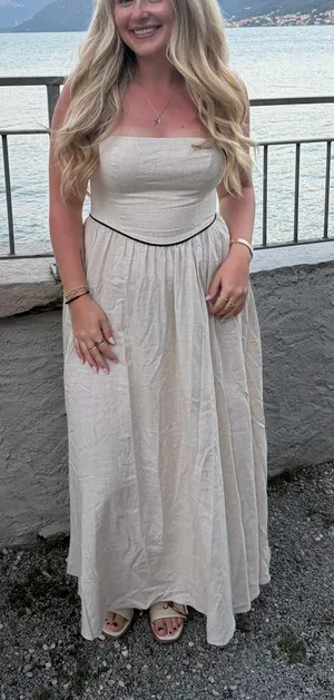 Tan Dress Size M thumbnail 1