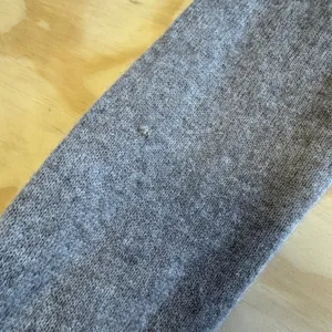 Adrienne Vittadini 100% 2-Ply Cashmere Crew Neck‎ Sweater Brown Taupe Medium thumbnail 5