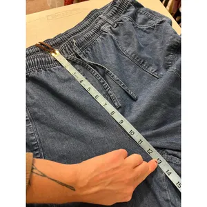 Low Rise Jort Cargo Denim 100% Cotton Capri Pants Size XL Women's 90s Y2K thumbnail 6