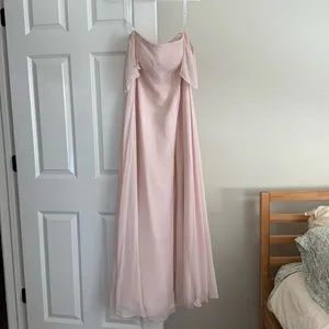 Azazie Sue Dress in Blushing Pink (Size A8) thumbnail 4