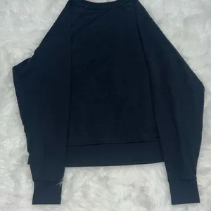 Vuori Black Heather Daydream Crew Long Sleeve size small thumbnail 3
