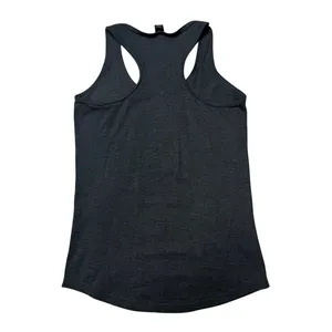 Big Bear Lake California Floral Bear Graphic Racerback Tank Small thumbnail 3