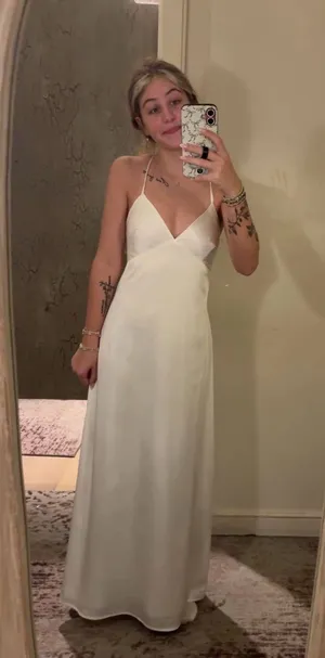 Altar'd State Satin Dress thumbnail 1