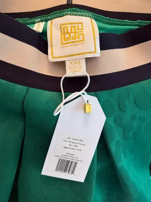 Emily McCarthy Green Mini Athletic Skort/Skirt NWT thumbnail 4