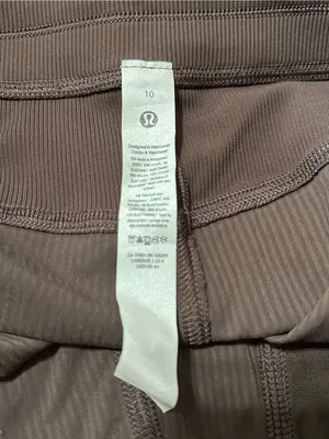 Lululemon Women’s Size 10 Chocolate Brown Dance Studio Bungee Bottom Pants thumbnail 8