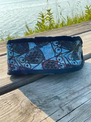 Cute Owl Cosmetic Toiletry Bag 2-Compartment Travel Organizer thumbnail 5