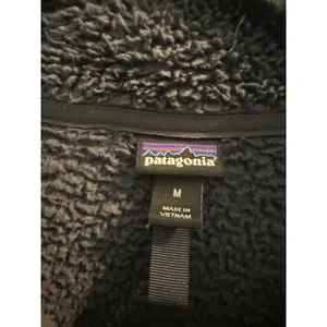Patagonia Los Gatos 1/4 Zip Fleece Pullover Women's Medium Charcoal Grey Sherpa thumbnail 4