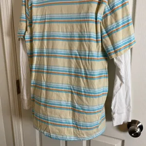 Hello Kitty & Friends Sanrio Kawaii Mart Striped Long Sleeve Tee - Large thumbnail 10
