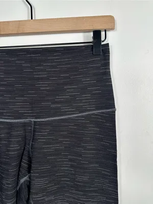 Lululemon Wunder Under Hi Rise Ombre Melange Leggings 12 Black‎ Deep Coal thumbnail 7