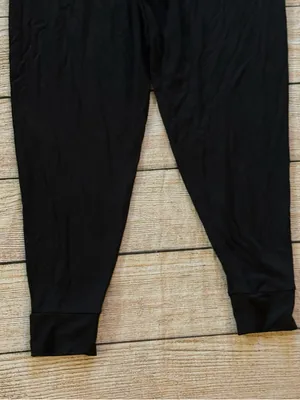 Knix Women’s Good To Go Jumpsuit Black Relaxed Fit Stretch Lounge Wear Sz Medium thumbnail 11