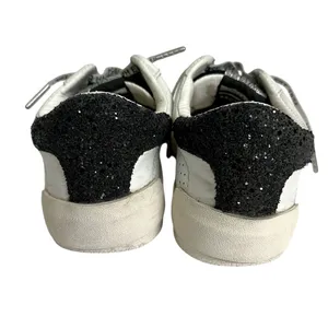 Vintage Havana White Star Black Suede Toe Sequin Heel Rollin 3 Sneakers Size 8.5 thumbnail 13