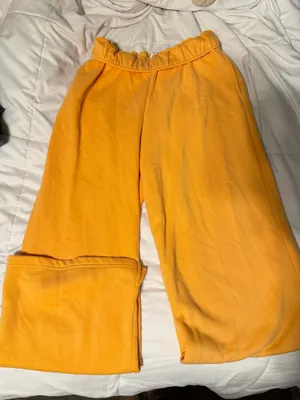 Urban Outfitters orange sweats thumbnail 1