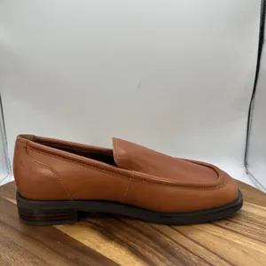 Aerosoles Percy Loafer Slip On Brown Leather Preppy Retro 90s‎ Women's 10.5M thumbnail 5