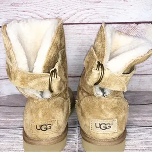 UGG Chestnut Remora Buckle Short Boots Size 6 thumbnail 6