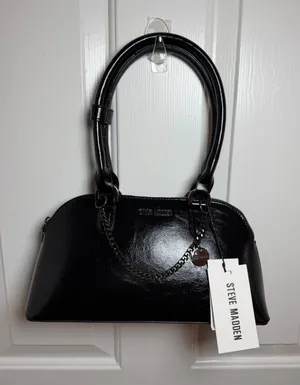 Steve Madden BLEVY WOMEN'S BLACK SHOULDER BAG thumbnail 1