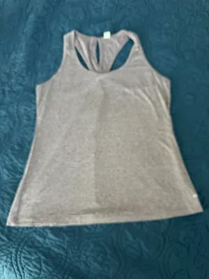 MARIKA Super Soft Thin Keyhole Racerback Mauve Purple Pink Tank Top Size Medium thumbnail 8