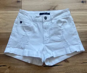 KanCan white Jean shorts thumbnail 1