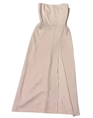 Amanda Uprichard Mandy Midi Dress - Blush - Small thumbnail 2