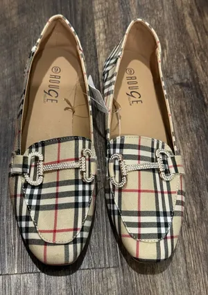 Rouge Light Plaid Loafer (Size 9) thumbnail 1